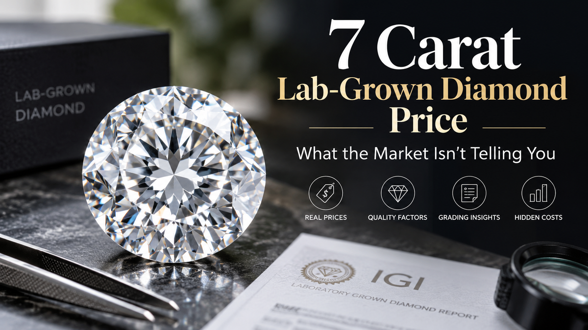 7 Carat Lab-Grown Diamond Price: What the Market Isn't Telling You