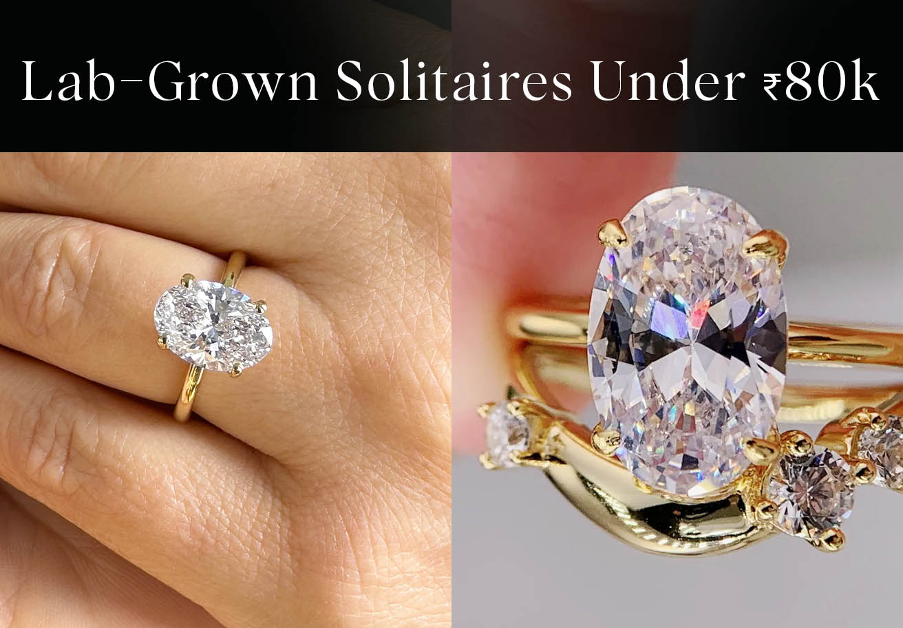 Luxury on a Budget: 7 Stunning Lab-Grown Solitaires Under ₹80k