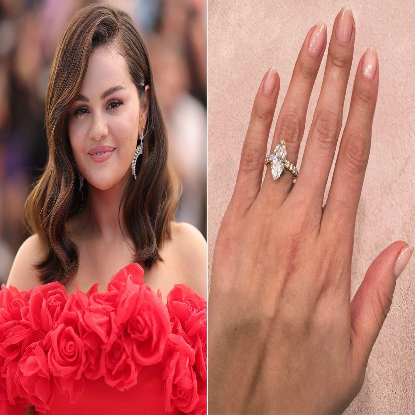 Selena Gomez’s Look for Less The Affordable Engagement Ring Trend