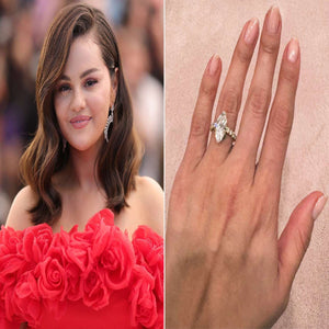 Selena Gomez’s Look for Less The Affordable Engagement Ring Trend