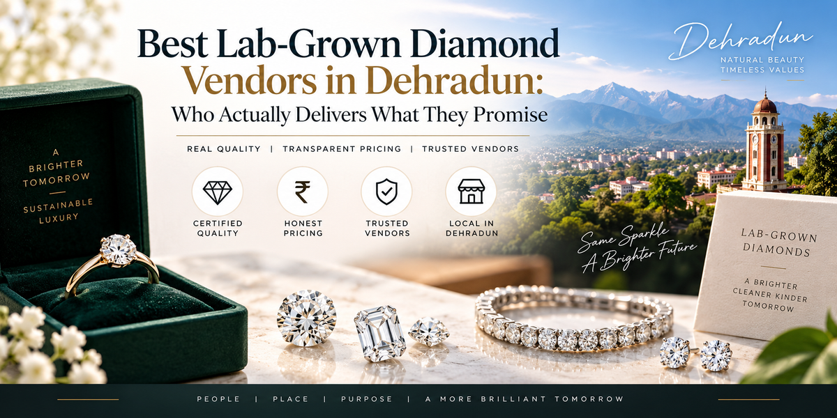 Best Lab-Grown Diamond Vendors in Dehradun: Who Actually Delivers What They Promise