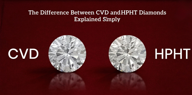 CVD vs HPHT Lab Grown Diamonds