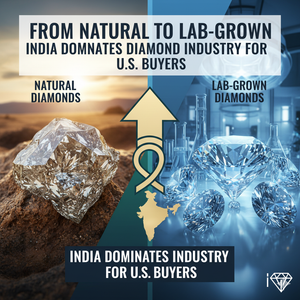 From Natural to Lab-Grown: India Dominates Diamond Industry for U.S. Buyers