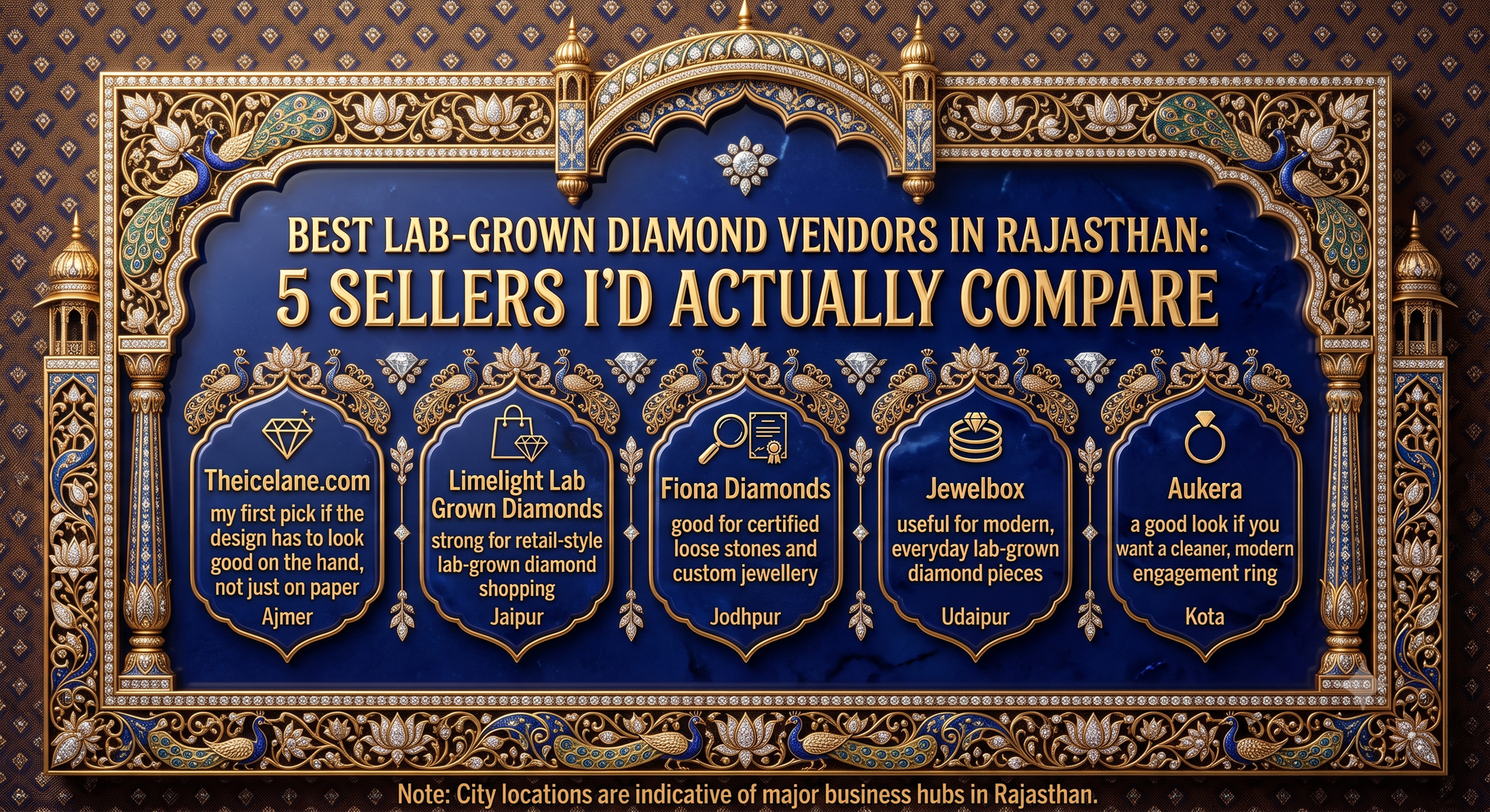 Best Lab-Grown Diamond Vendors in Rajasthan: 5 Sellers I’d Actually Compare