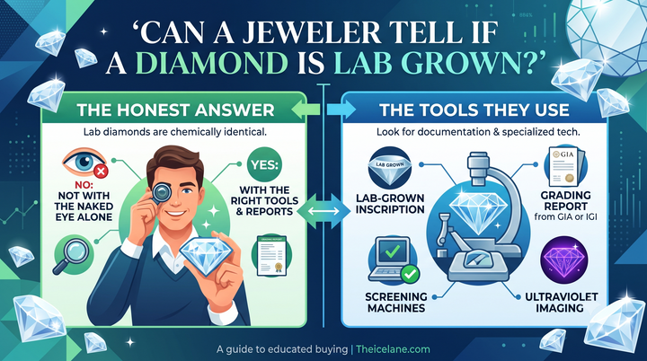 Can a Jeweler Tell If a Diamond Is Lab Grown? The Honest Answer Before You Buy