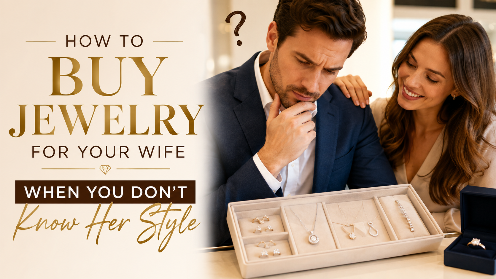 How to Buy Jewelry for Your Wife When You Don’t Know Her Style
