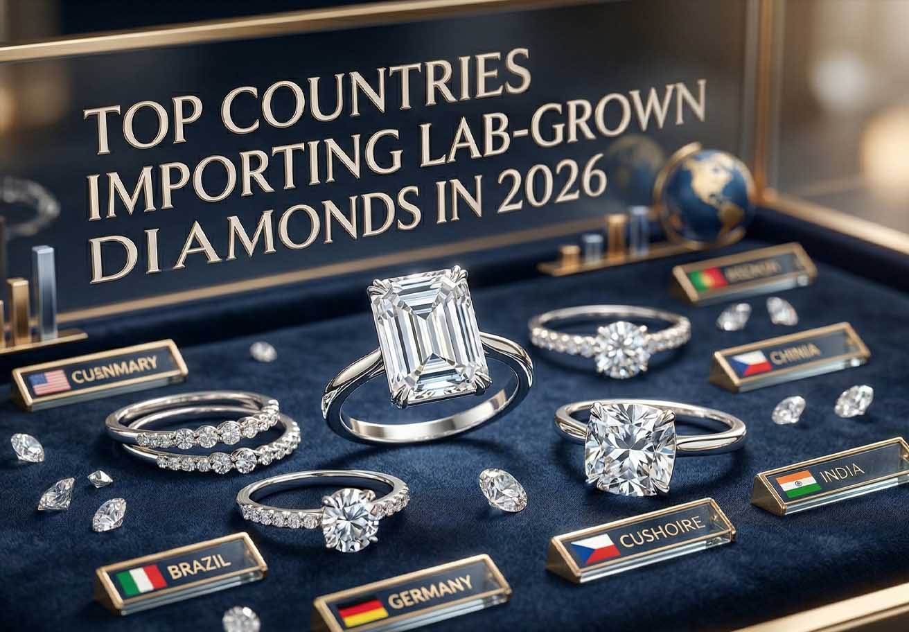 Top Countries Importing Lab-Grown Diamonds in 2026: A Global Trade Analysis