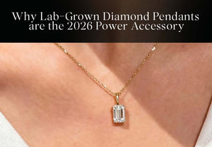 The "Floating Fire" Guide: Why Lab-Grown Diamond Pendants are the 2026 Power Accessory