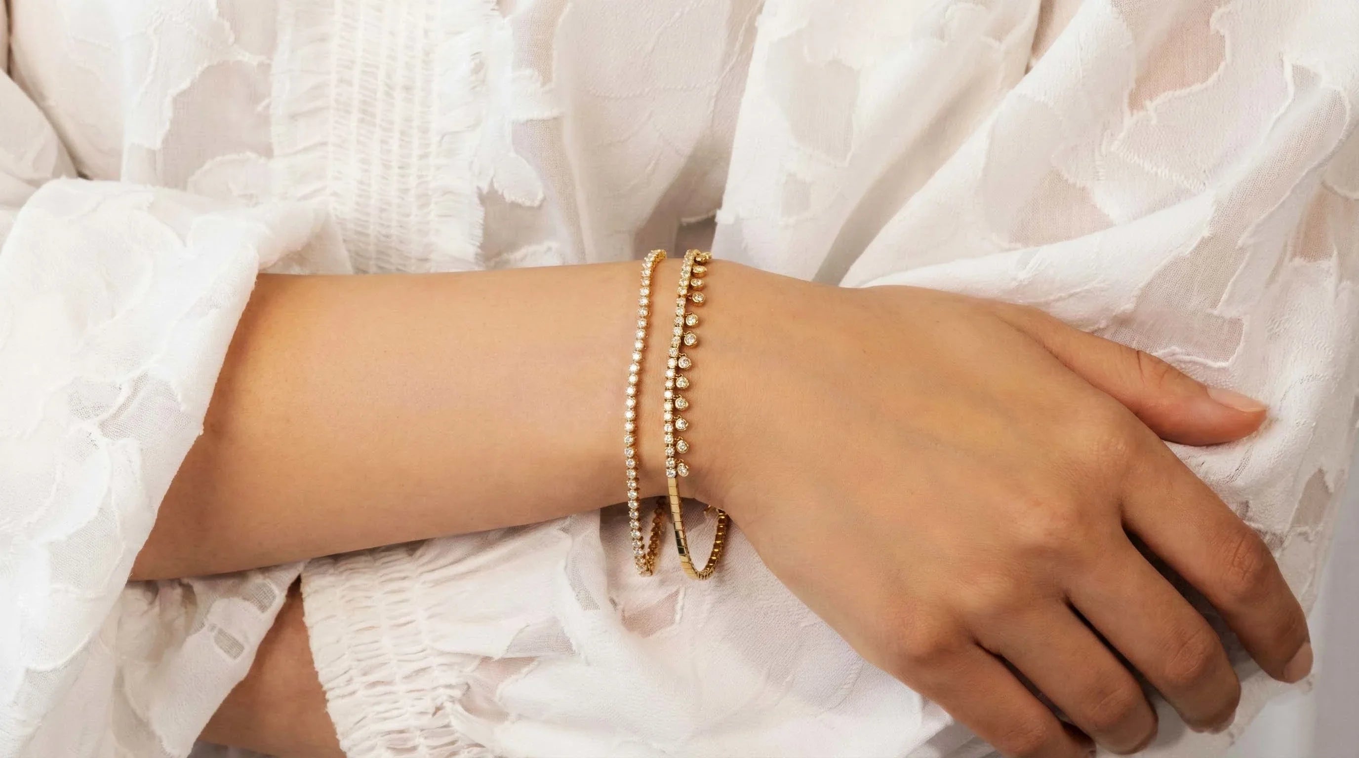 Lab grown Flexible Bracelets