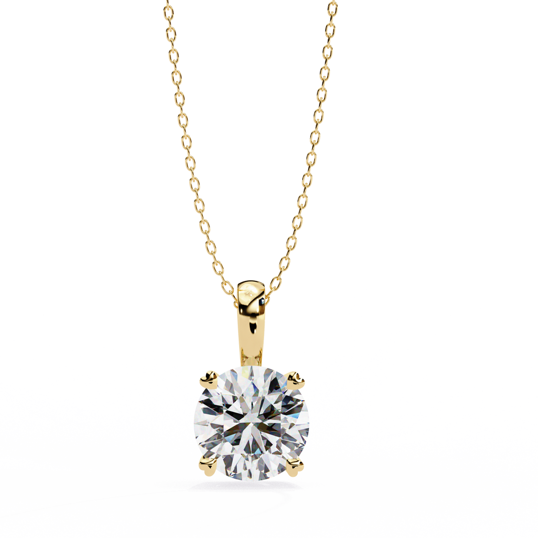 0.80 carat Lab grown Diamond pendant