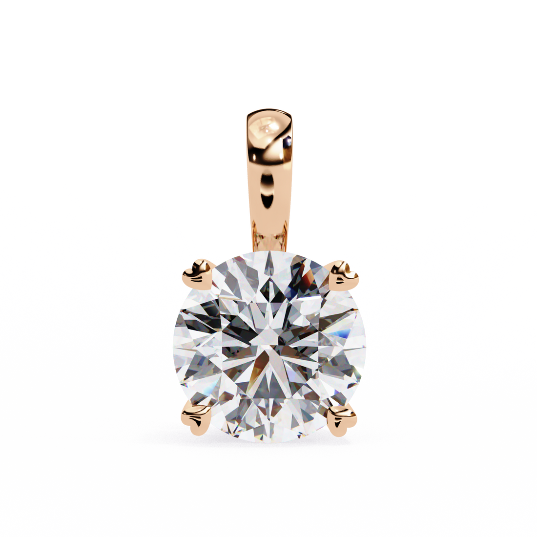 0.80 carat Lab grown Diamond pendant