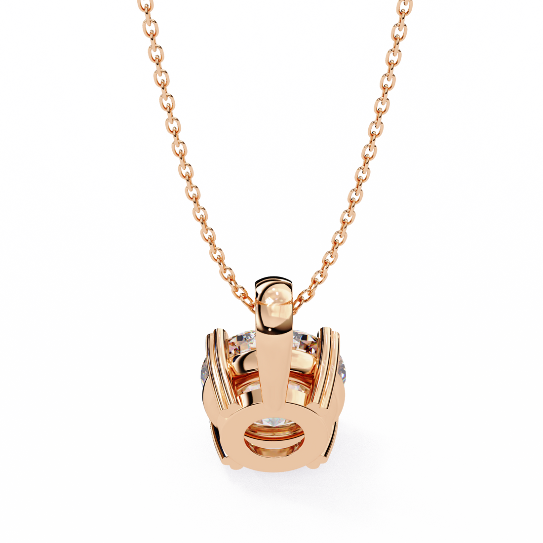 0.80 carat Lab grown Diamond pendant