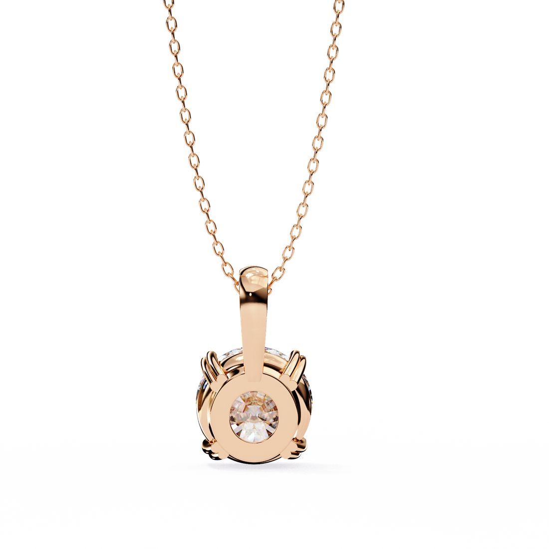 0.80 carat Lab grown Diamond pendant