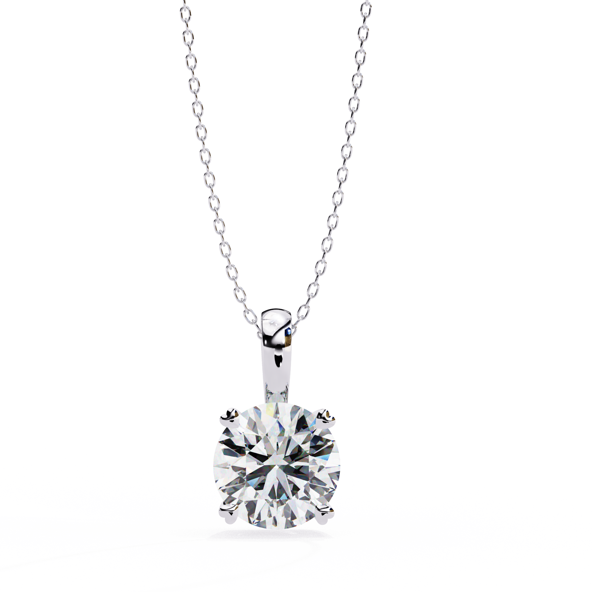 0.80 carat Lab grown Diamond pendant