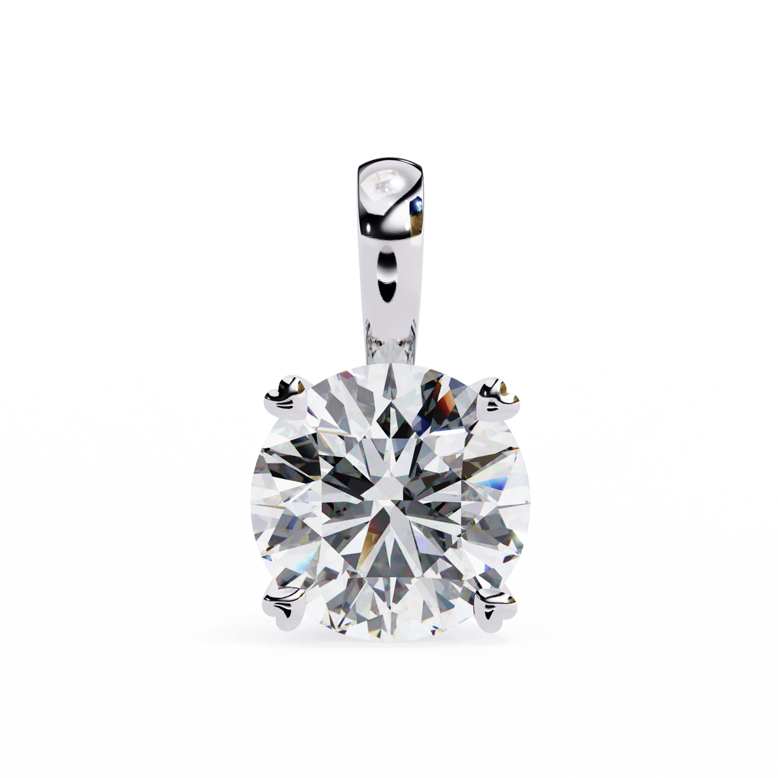0.80 carat Lab grown Diamond pendant