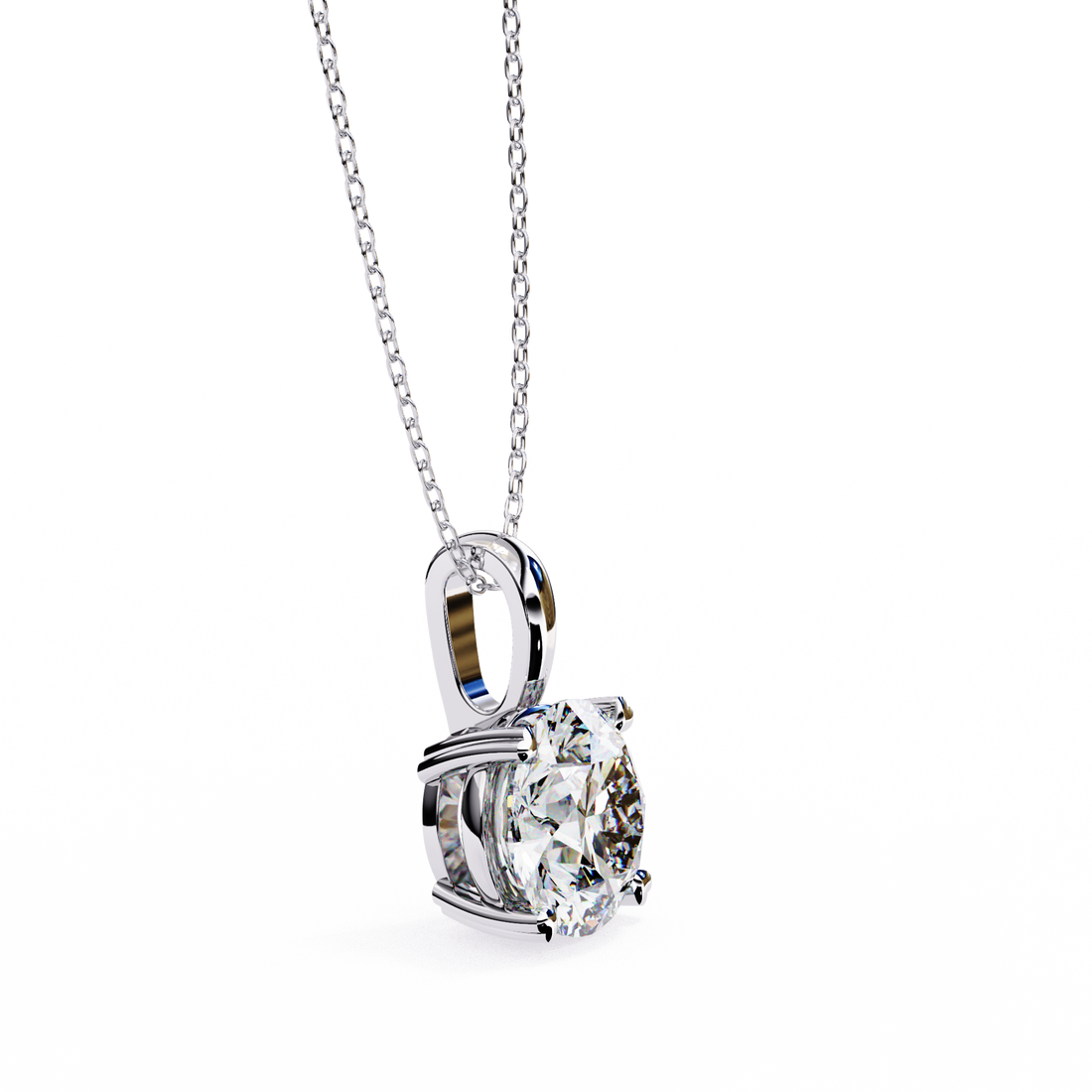 0.80 carat Lab grown Diamond pendant