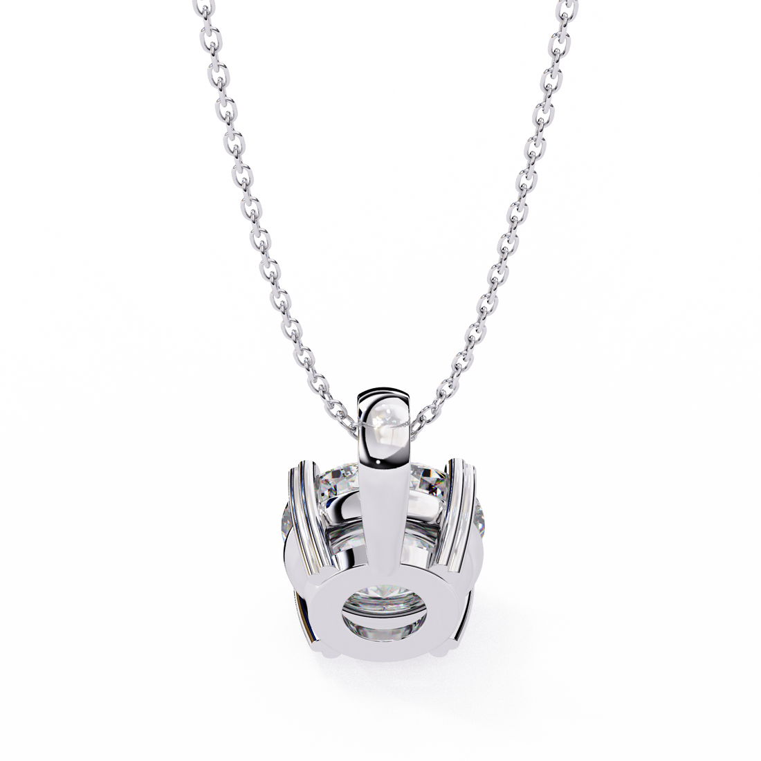 0.80 carat Lab grown Diamond pendant