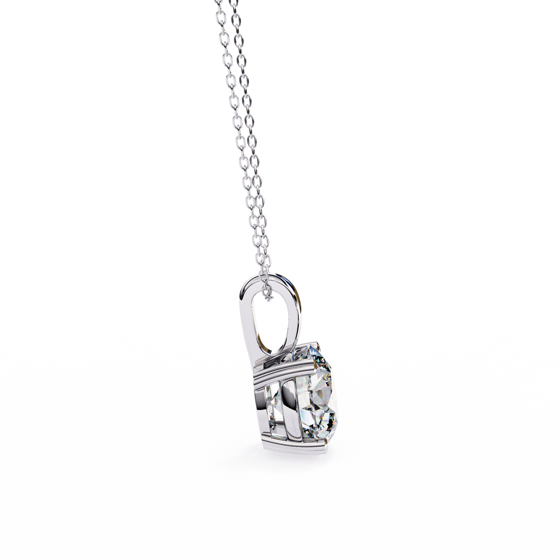 0.80 carat Lab grown Diamond pendant