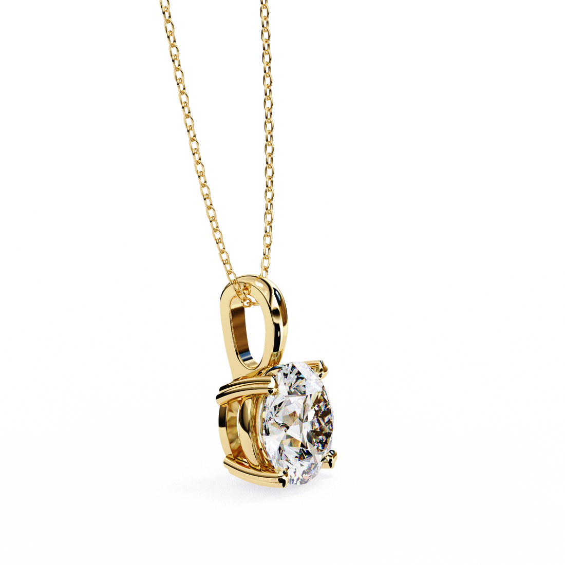 0.80 carat Lab grown Diamond pendant