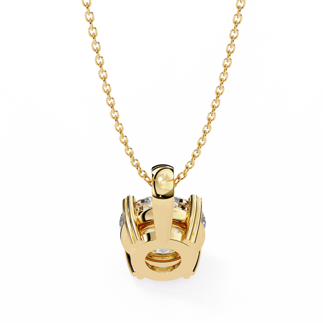 0.80 carat Lab grown Diamond pendant