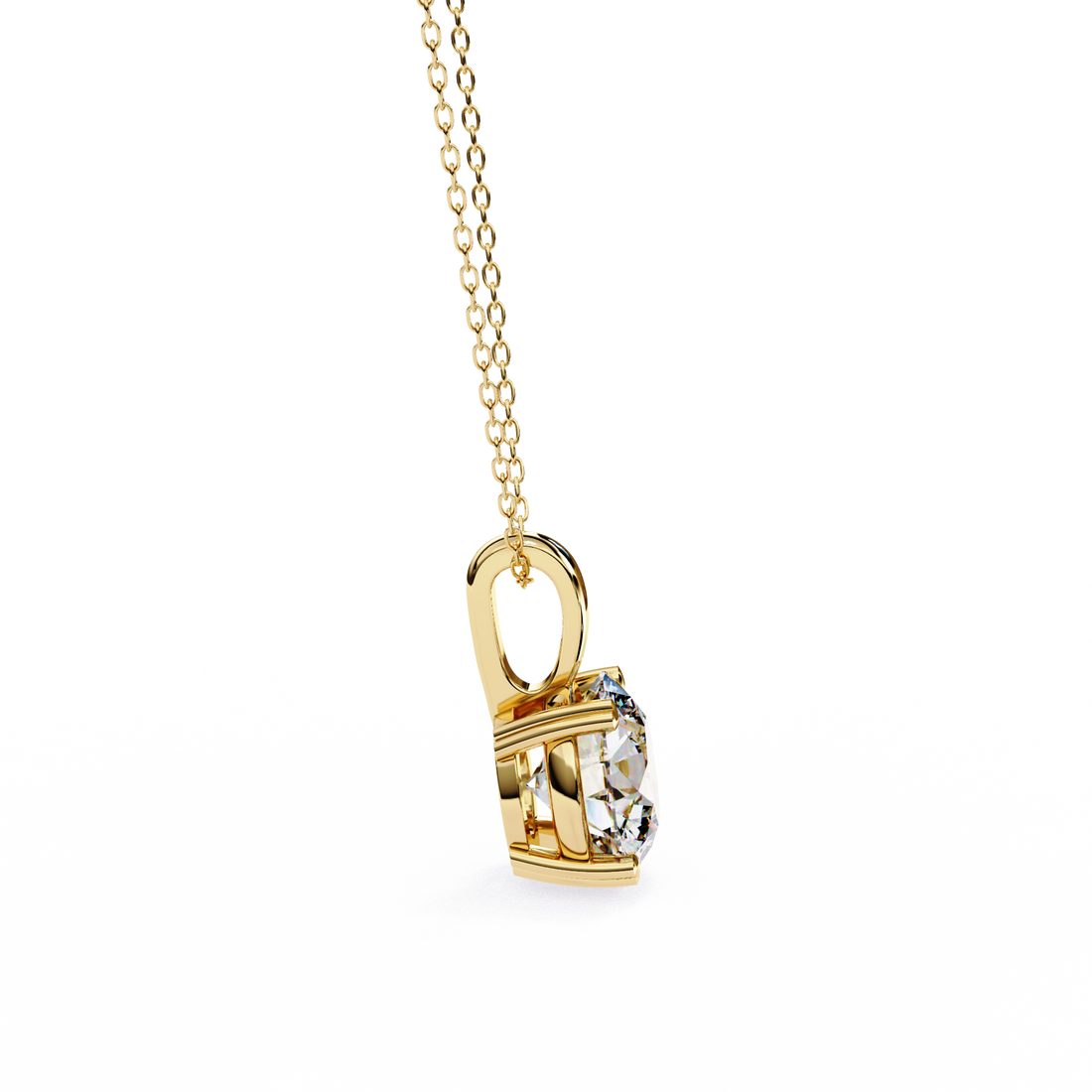 0.80 carat Lab grown Diamond pendant