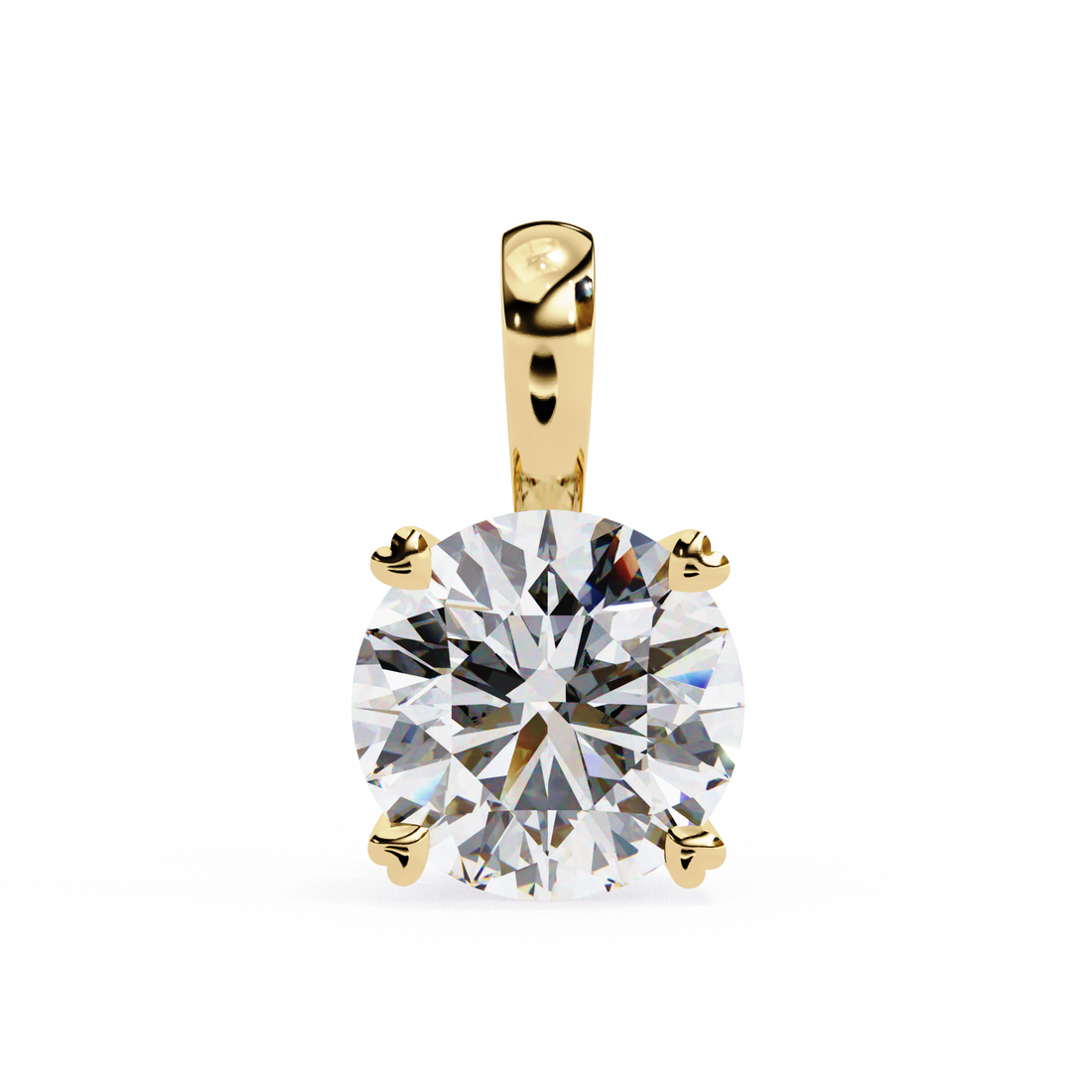 0.80 carat Lab grown Diamond pendant
