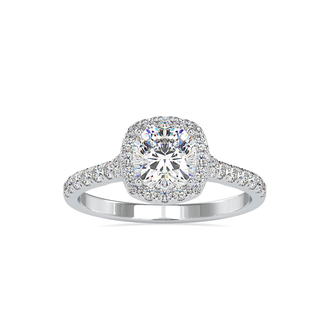 0.90 Carat Classic Round Ring 5