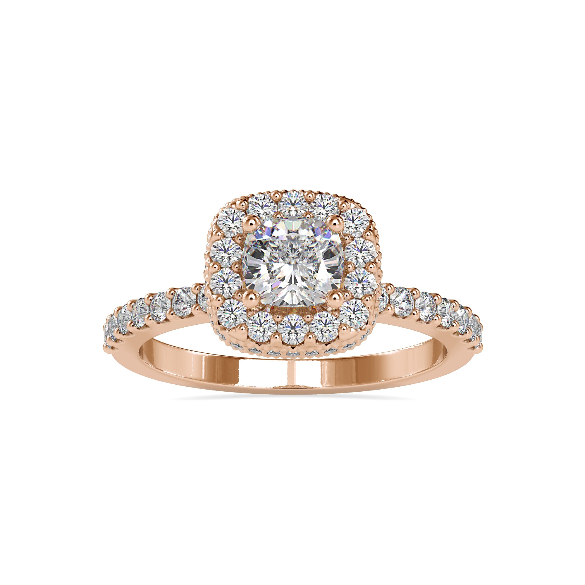 Squared Together Diamond Ring