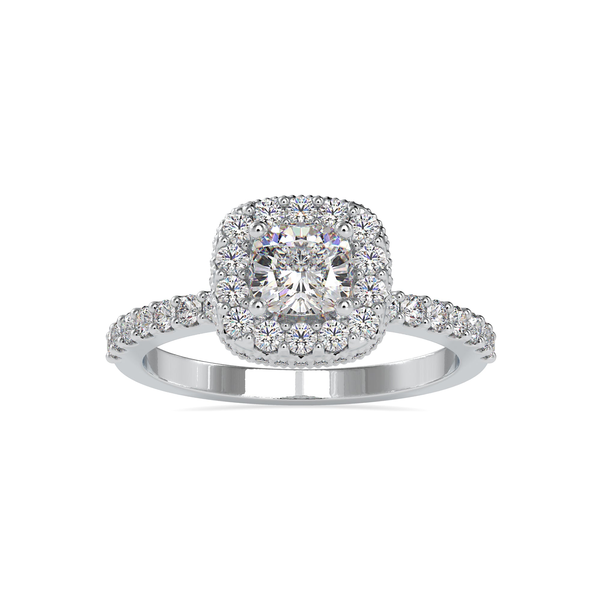 Squared Together Diamond Ring