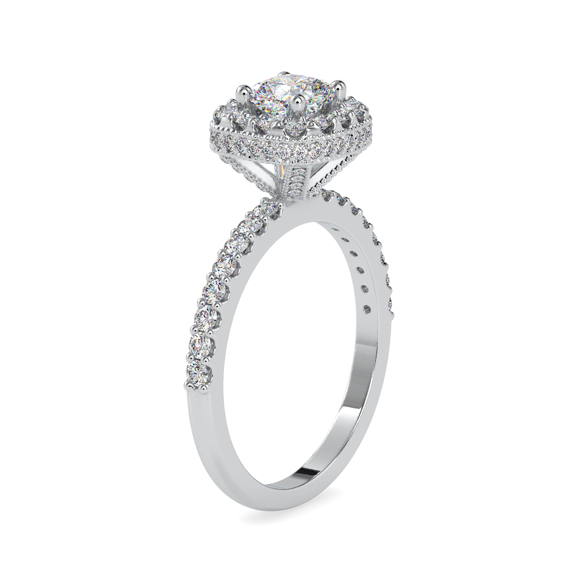 Squared Together Diamond Ring