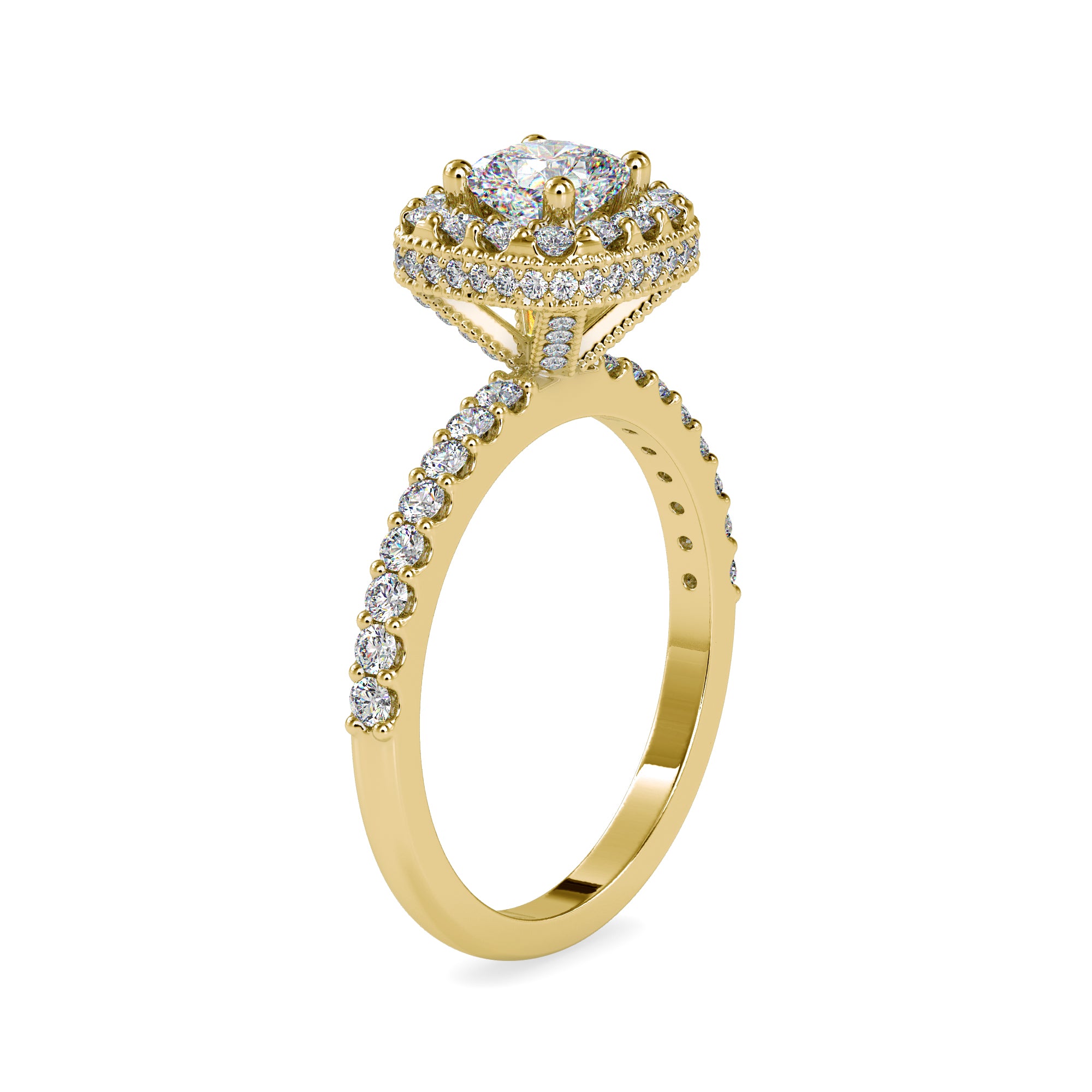Squared Together Diamond Ring