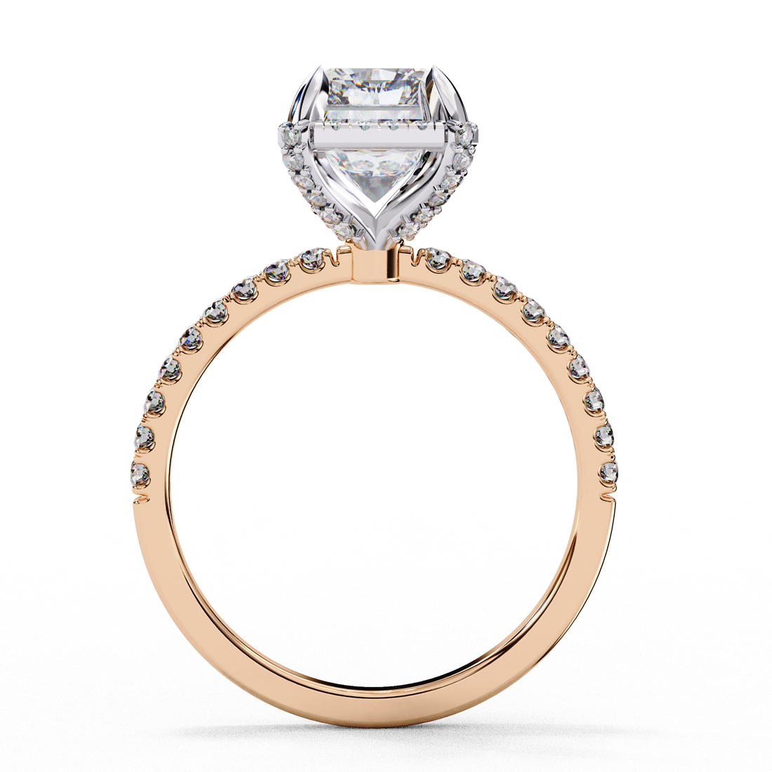 Lustrous Embrace Radiant Ring