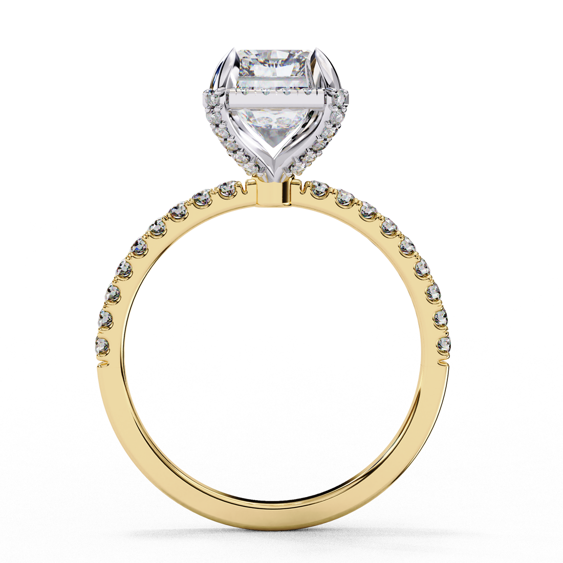 Lustrous Embrace Radiant Ring