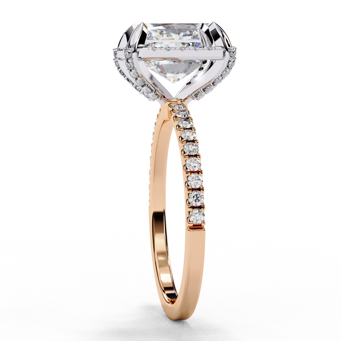Lustrous Embrace Radiant Ring