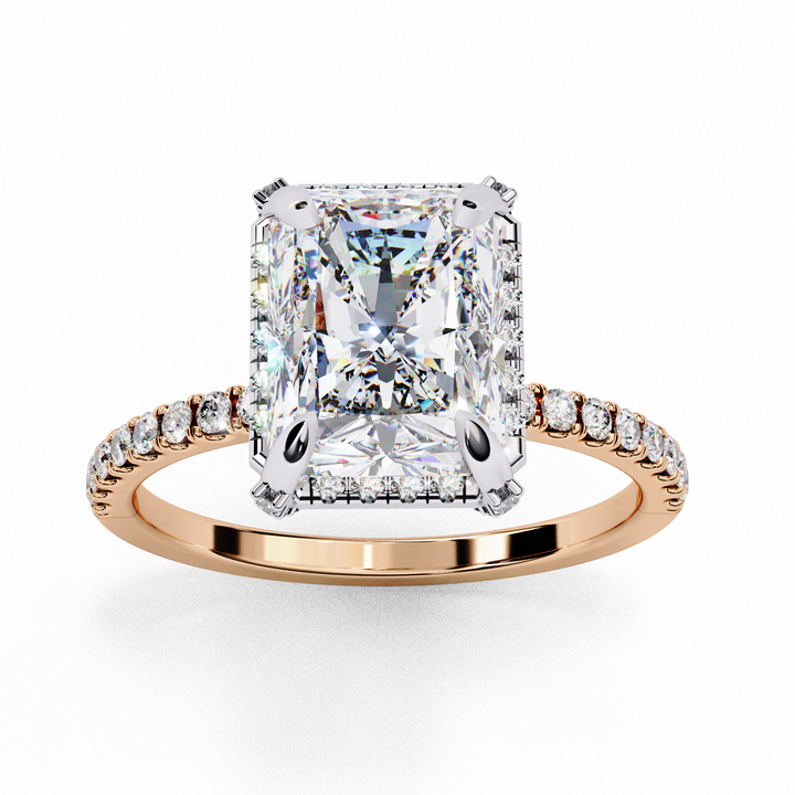 Lustrous Embrace Radiant Ring