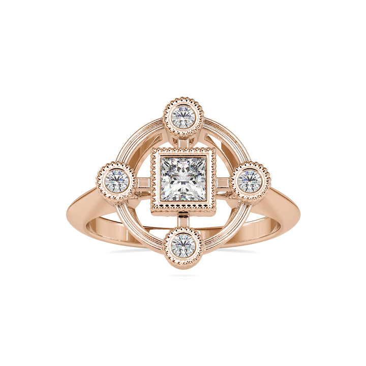 Beautiful Daisy Diamond Ring