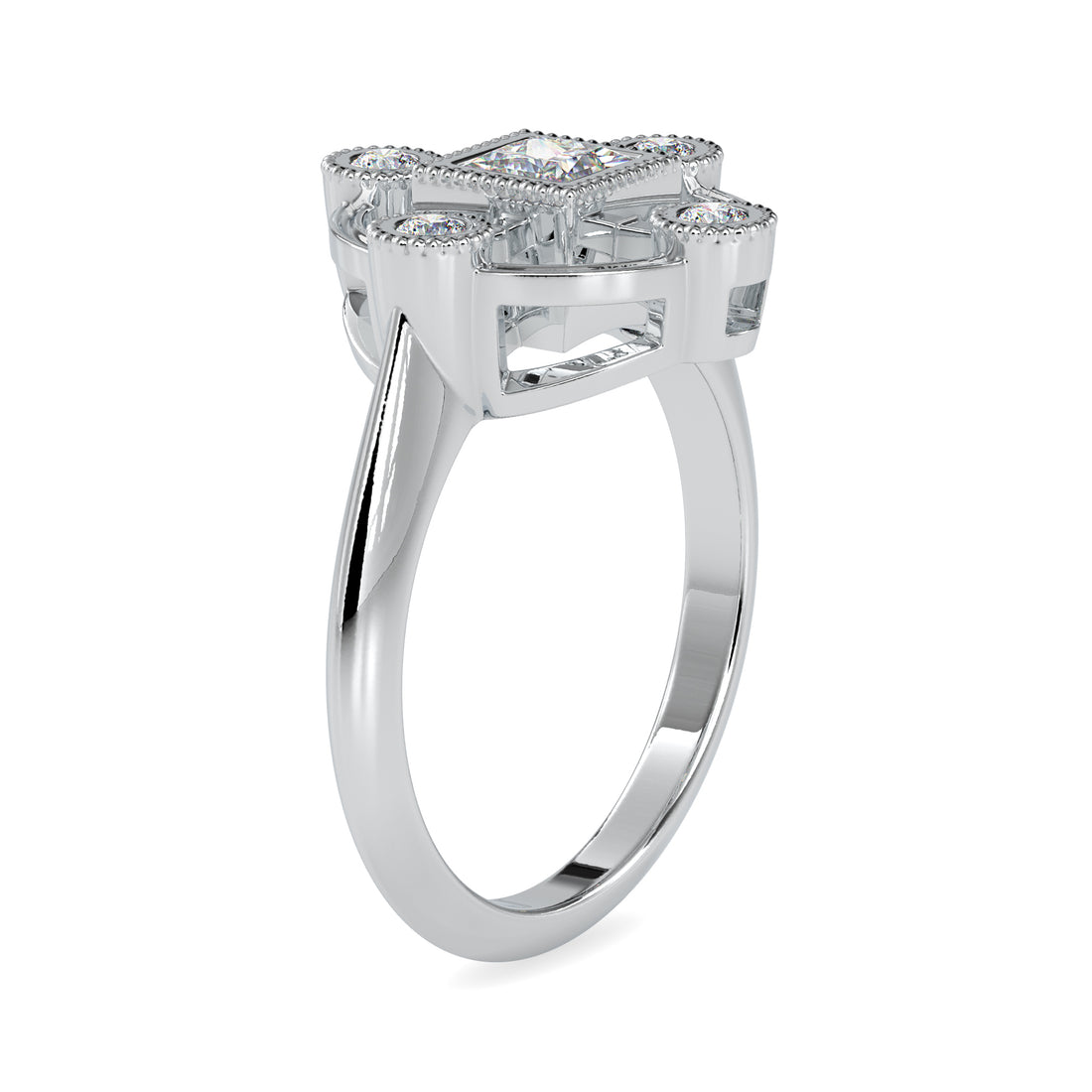 Beautiful Daisy Diamond Ring