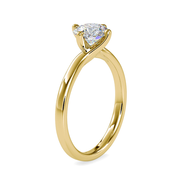 Minimalist Solitaire 1.15 carats Diamond Ring