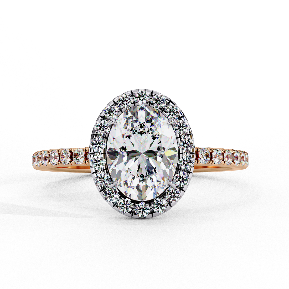 1 Carat Treasure Oval Diamond Ring