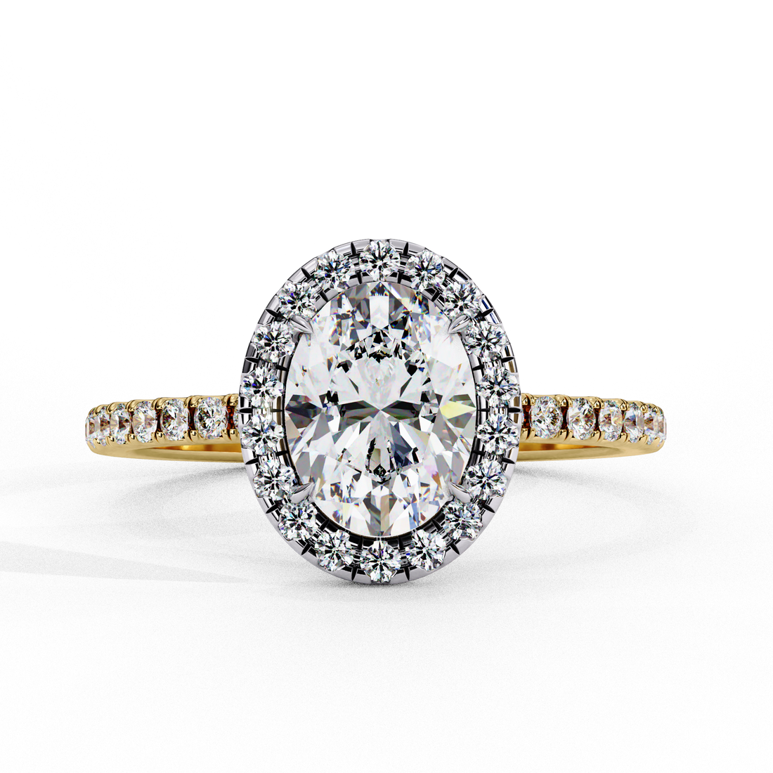 1 Carat Treasure Oval Diamond Ring