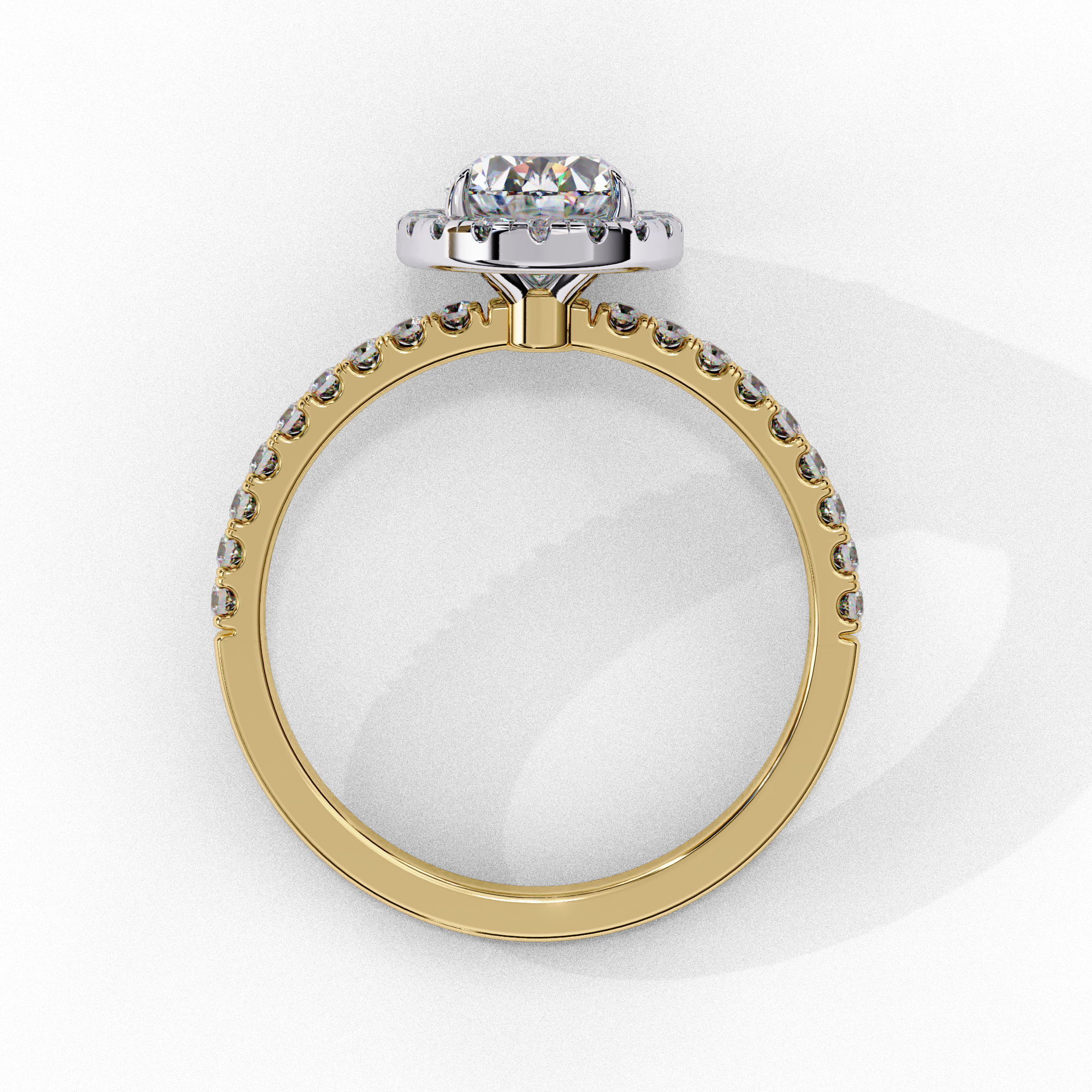 1 Carat Treasure Oval Diamond Ring