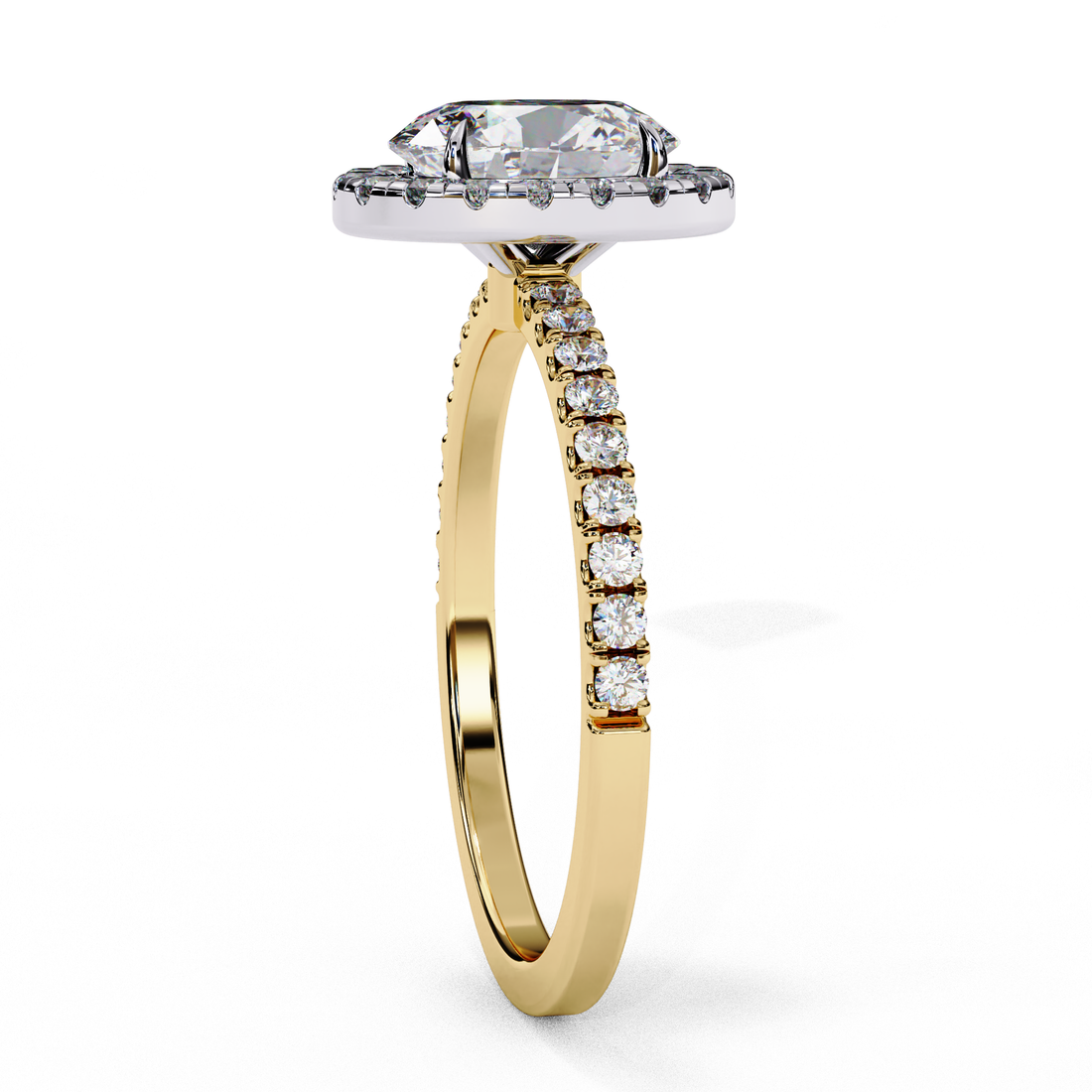 1 Carat Treasure Oval Diamond Ring