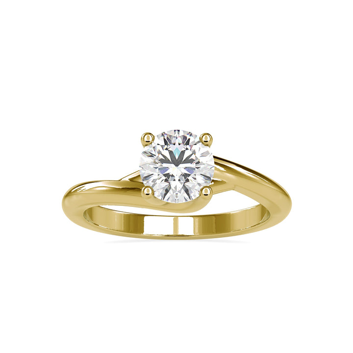 Twist Embrace Lab Grown Diamond Ring