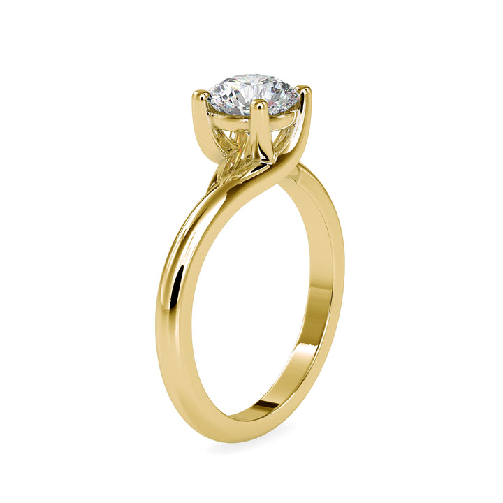 Twist Embrace Lab Grown Diamond Ring
