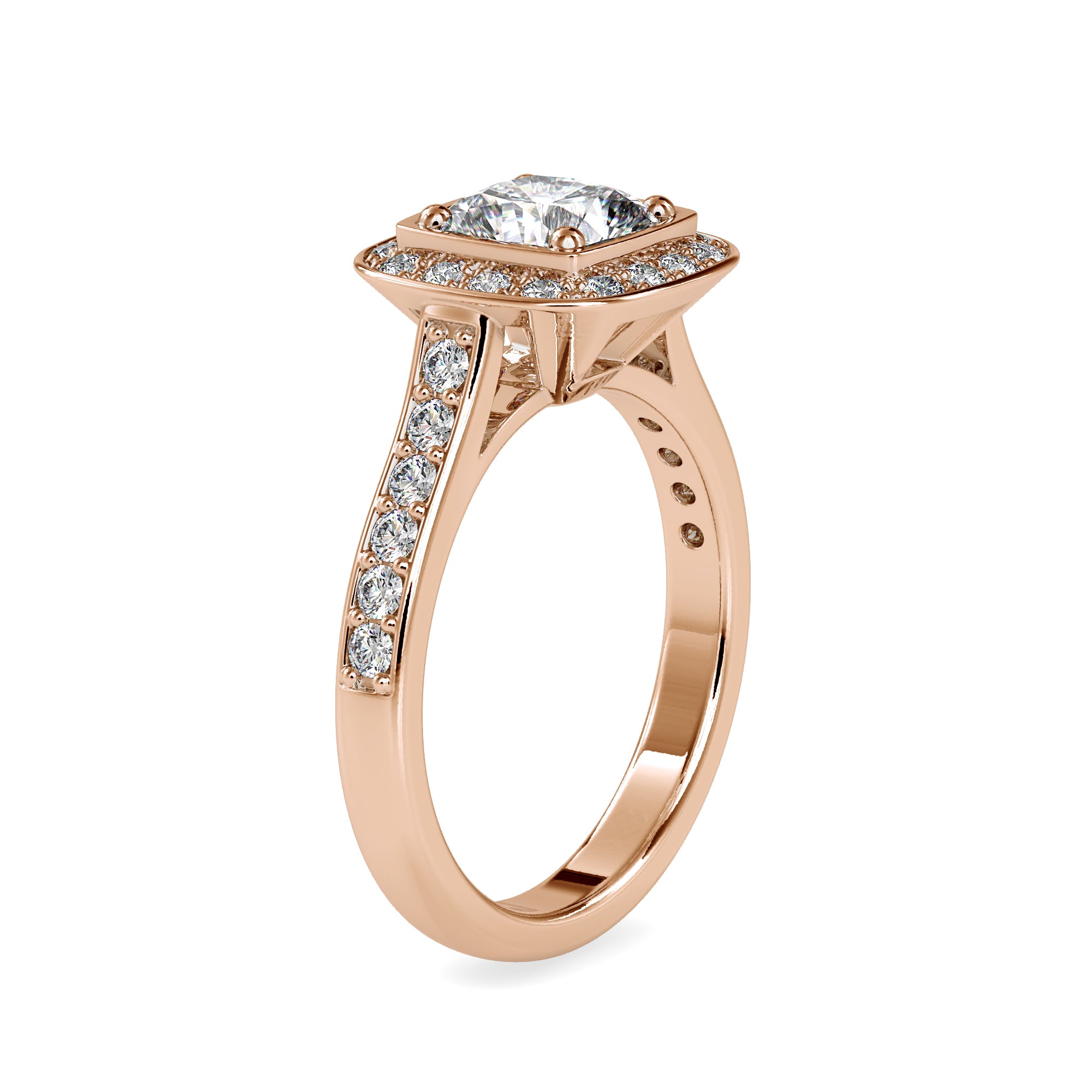 Luminous  Solitaire Diamond Ring