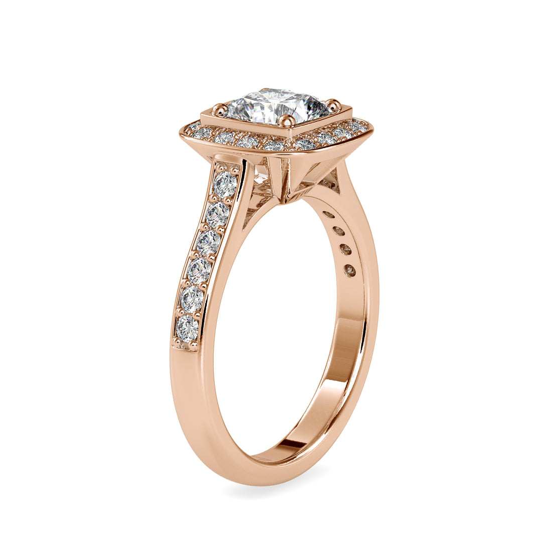 Luminous  Solitaire Diamond Ring