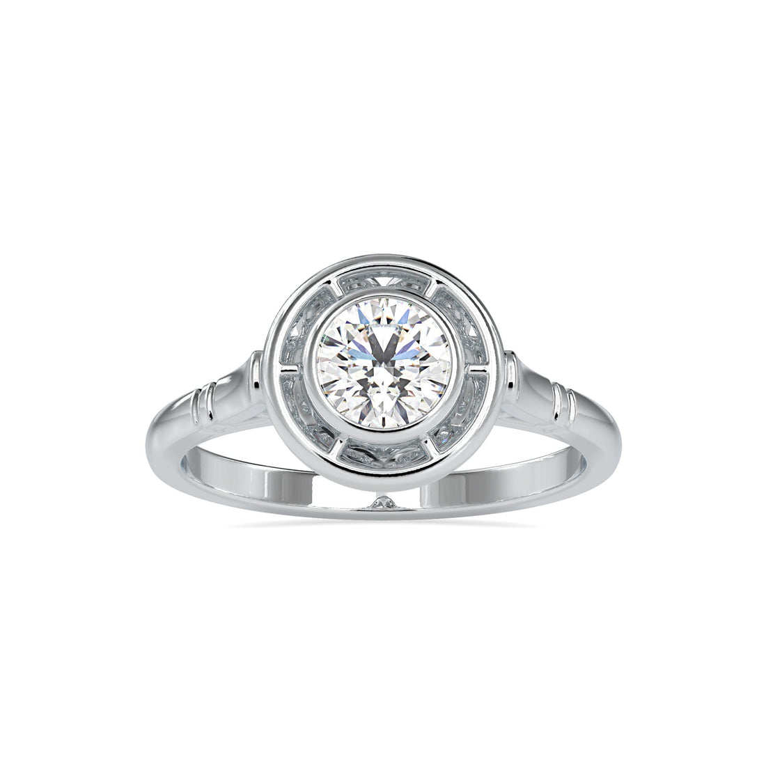 Luminous Horizon Diamond Ring