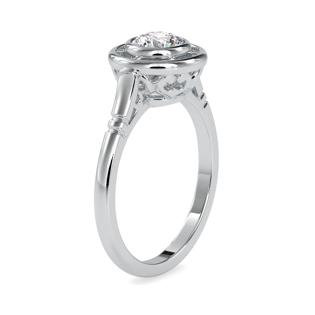 Luminous Horizon Diamond Ring
