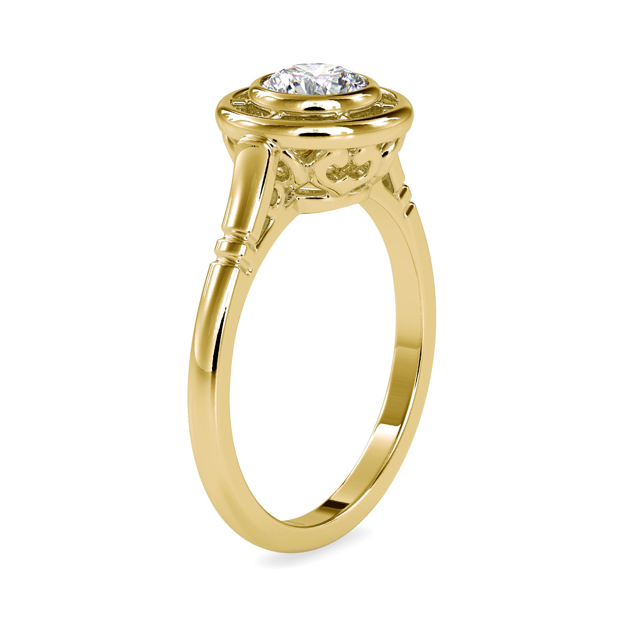 Luminous Horizon Diamond Ring