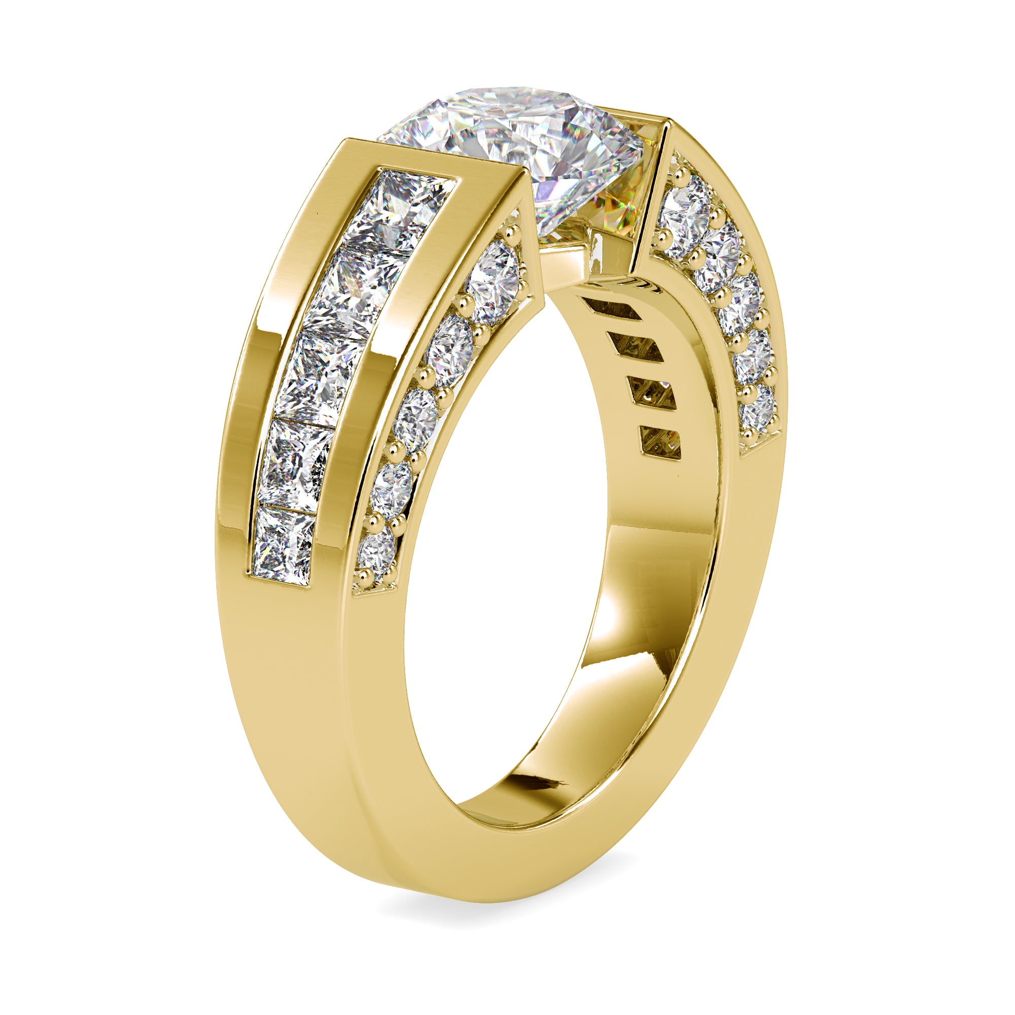 Prestige Split Shank Diamond Ring